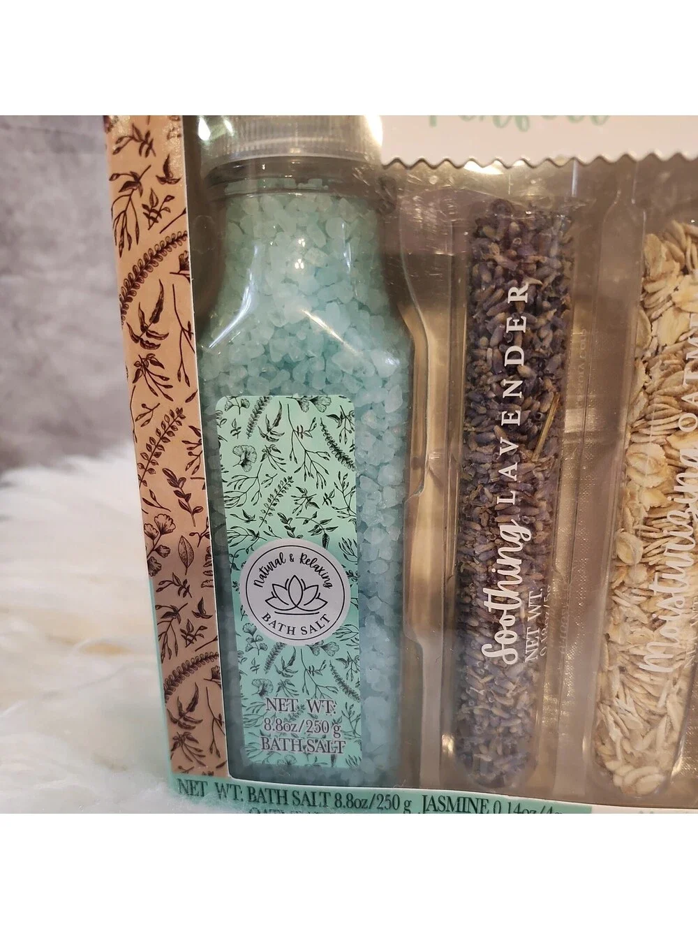 U Style Customize Your Perfect Bath Set Bath Salt, Lavender, Oatmeal, Jasmine